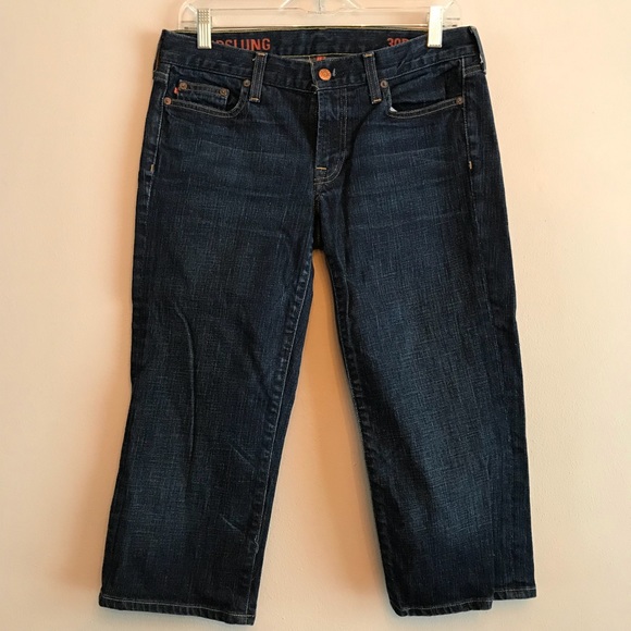 J. Crew Denim - J. Crew Size 30 Hipslung cropped jeans